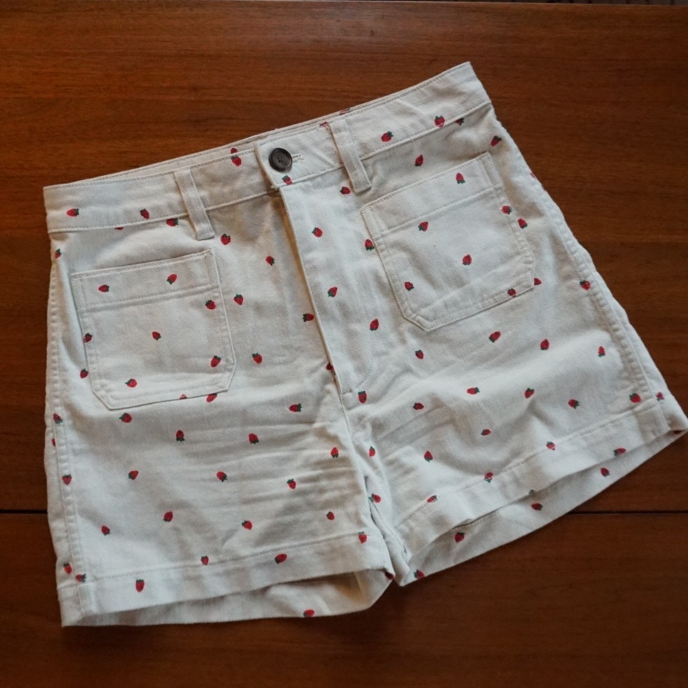 Madewell vintage inspired denim shorts